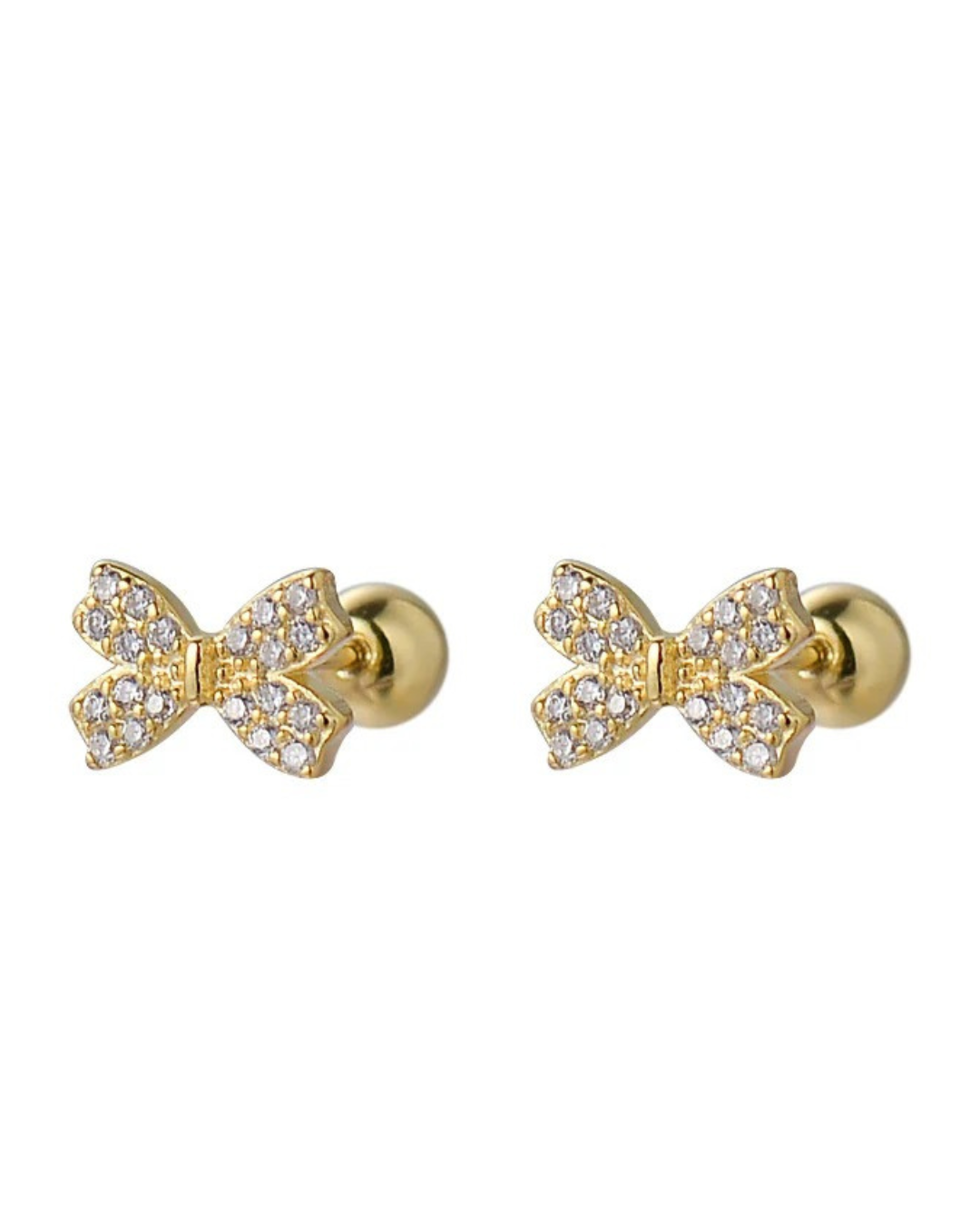 Pendientes Lazo Soho – Plata de ley 925 y Circonitas | Serenyah