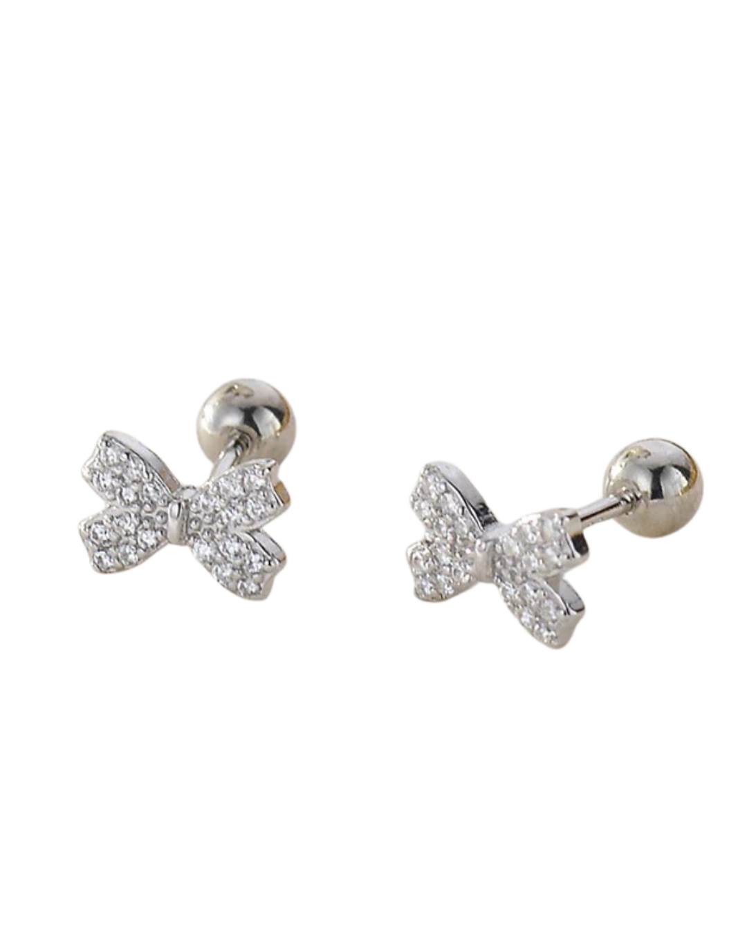 Pendientes Lazo Soho – Plata de ley 925 y Circonitas | Serenyah