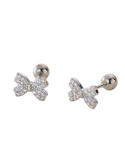 Pendientes Lazo Soho – Plata de ley 925 y Circonitas | Serenyah