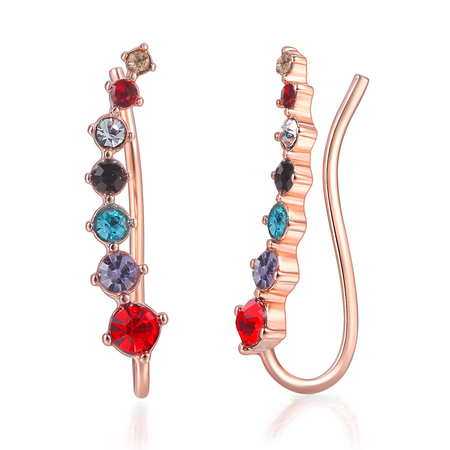 Astra Zirconia Crystal Earrings – Serenyah