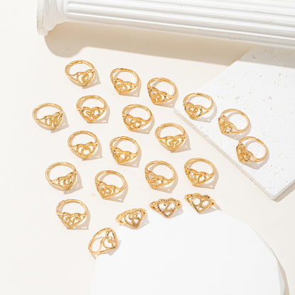 Anillo inicial – Anillo con letra del alfabeto | Joyería minimalista personalizada | Regalo significativo