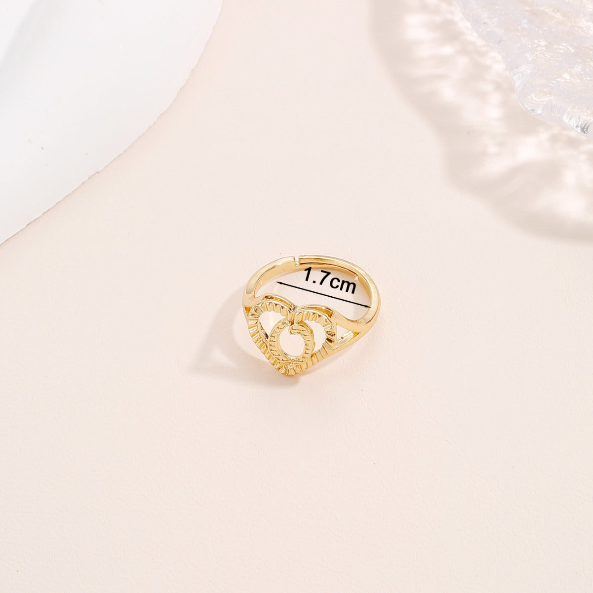 Anillo inicial – Anillo con letra del alfabeto | Joyería minimalista personalizada | Regalo significativo