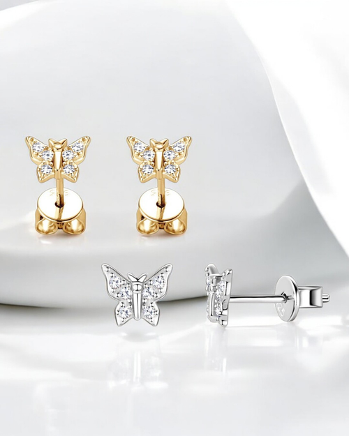 Auréa Butterfly Earrings | 925 Sterling Silver Fine Jewelry – Serenyah