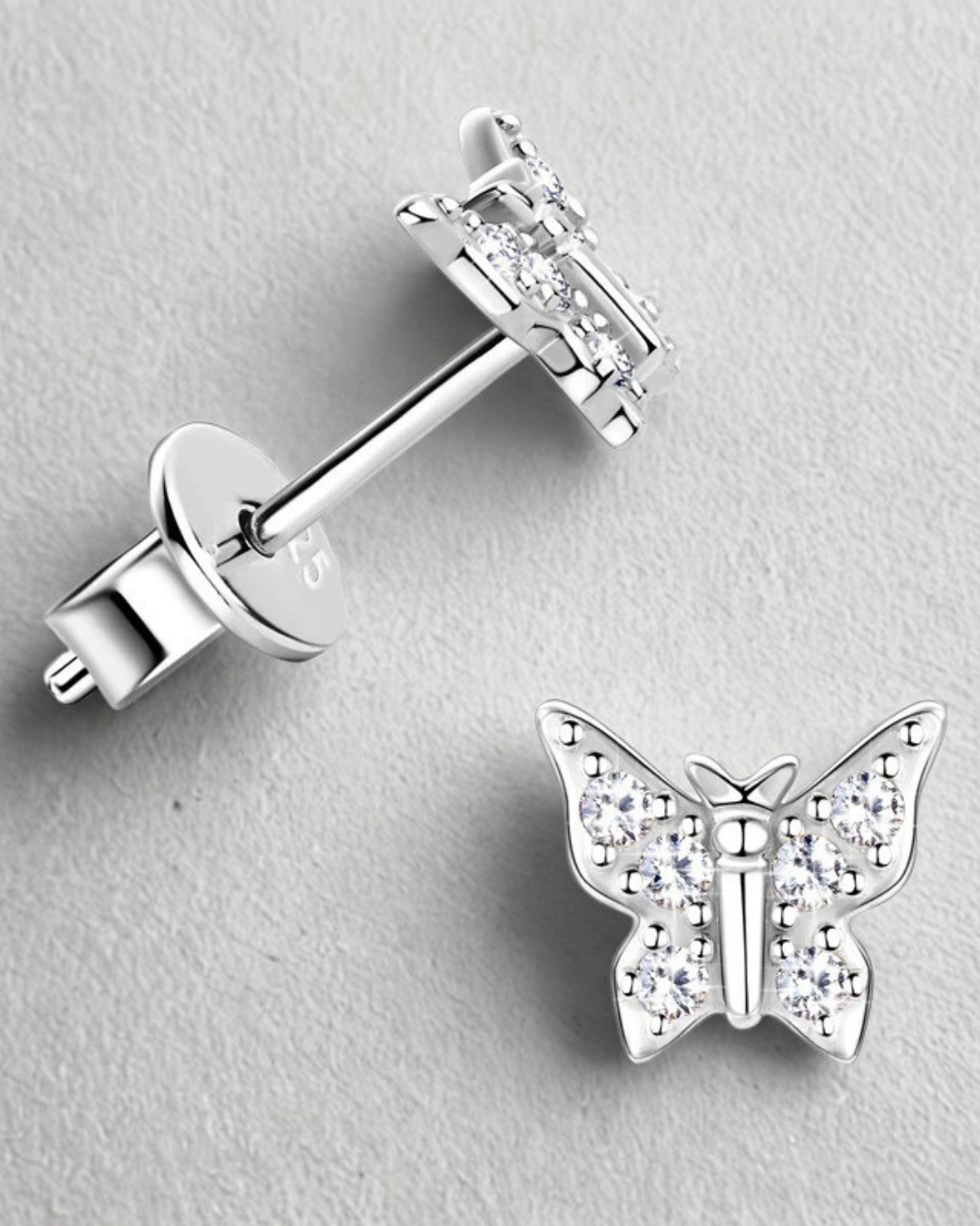 Auréa Butterfly Earrings | 925 Sterling Silver Fine Jewelry – Serenyah