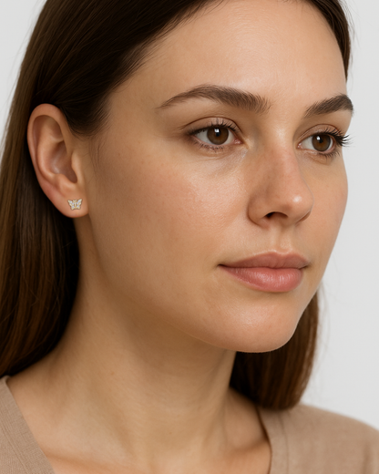 Auréa Butterfly Earrings | 925 Sterling Silver Fine Jewelry – Serenyah