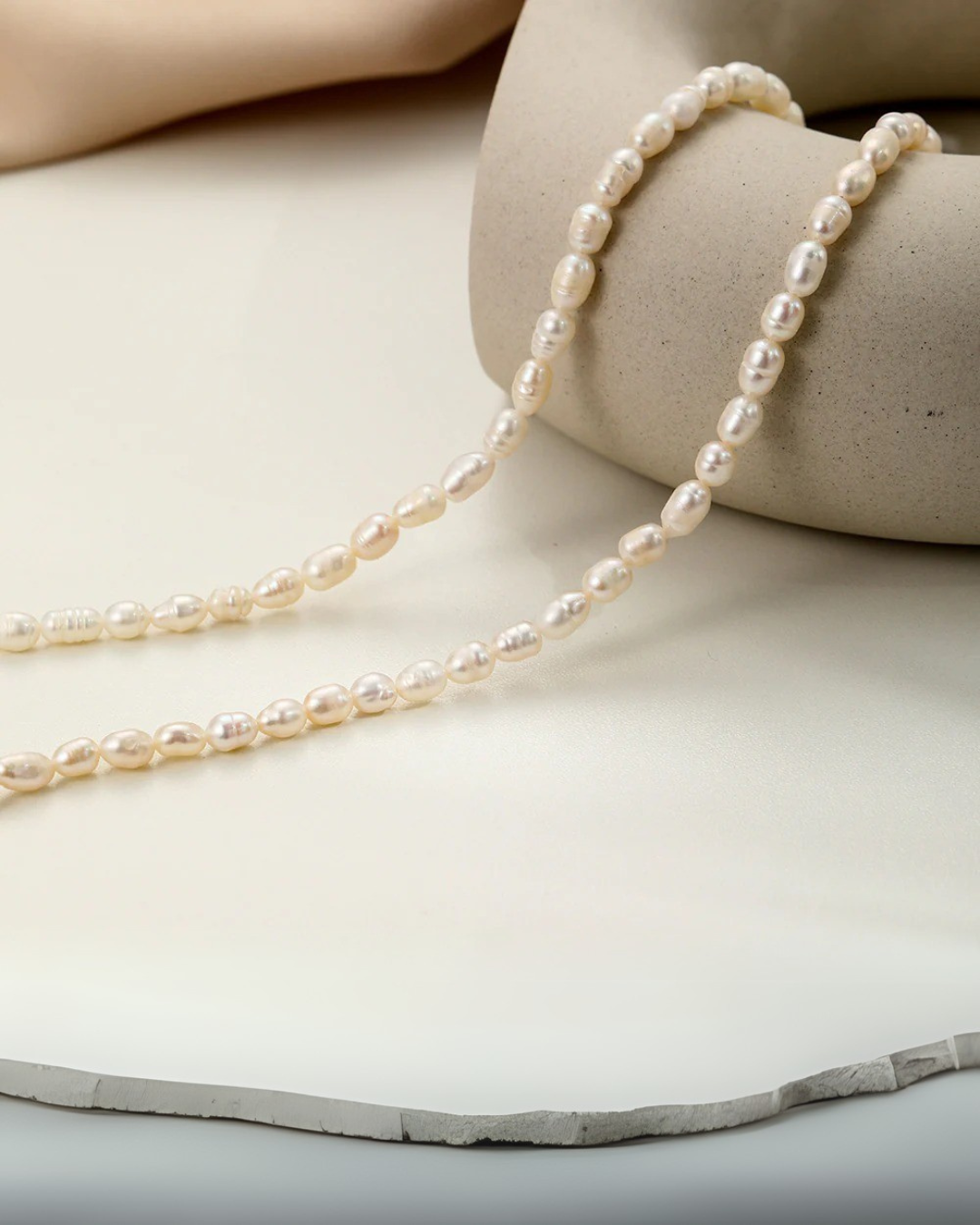 Collar de perlas Lyra | Joyas de perlas de agua dulce naturales para mujer – Serenyah
