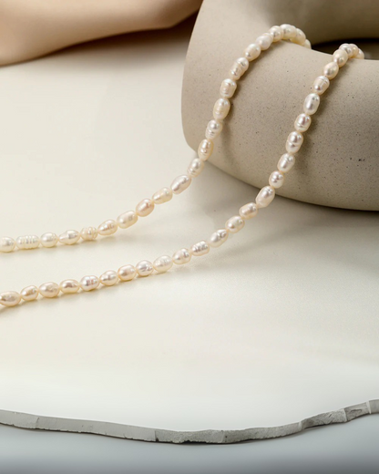 Collar de perlas Lyra | Joyas de perlas de agua dulce naturales para mujer – Serenyah