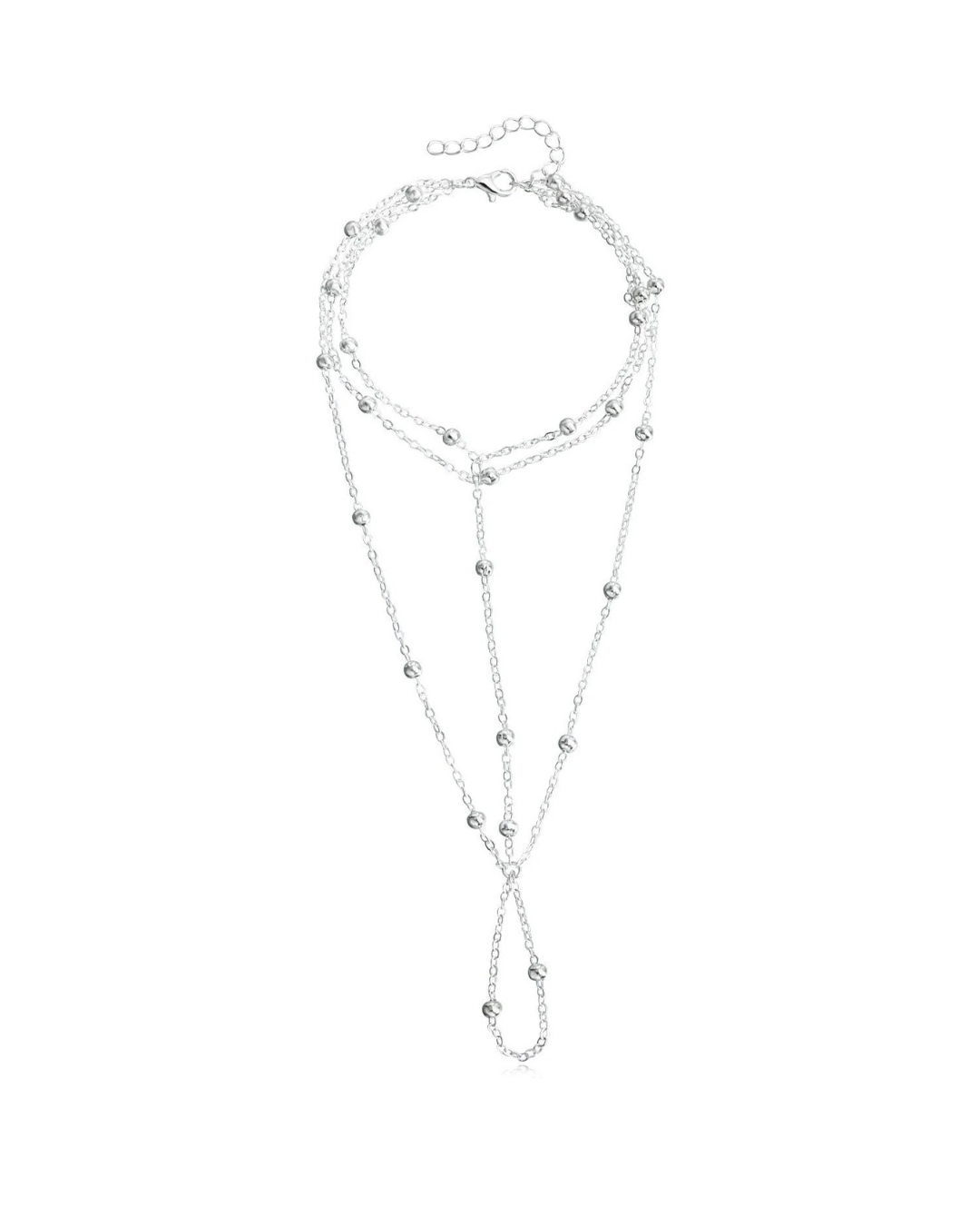 Tobillera descalza Sahara y cadena de pie dorada – Serenyah