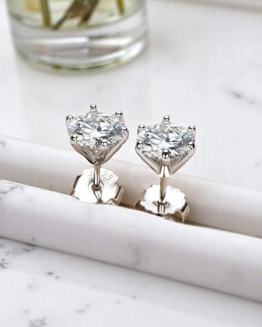 Pendientes Verona – Pendientes de circonita cúbica en oro o plata | Serenyah