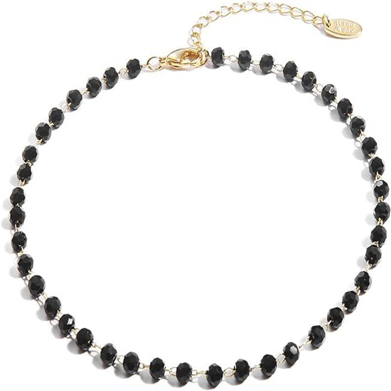 Tobillera Noir Charm – Joyería bohemia para mujer de Serenyah