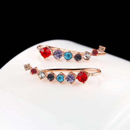 Astra Zirconia Crystal Earrings – Serenyah