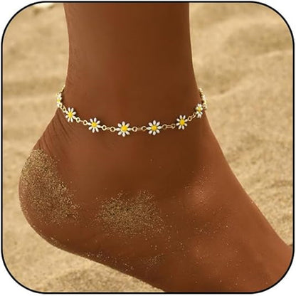 Tobillera Noir Charm – Joyería bohemia para mujer de Serenyah